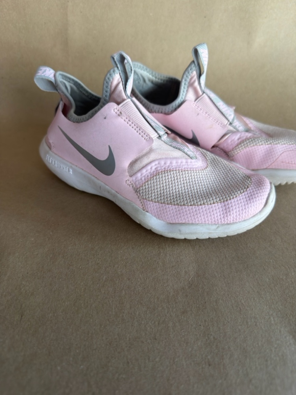Nike Kids Pink Slip-On Athletic Shoes